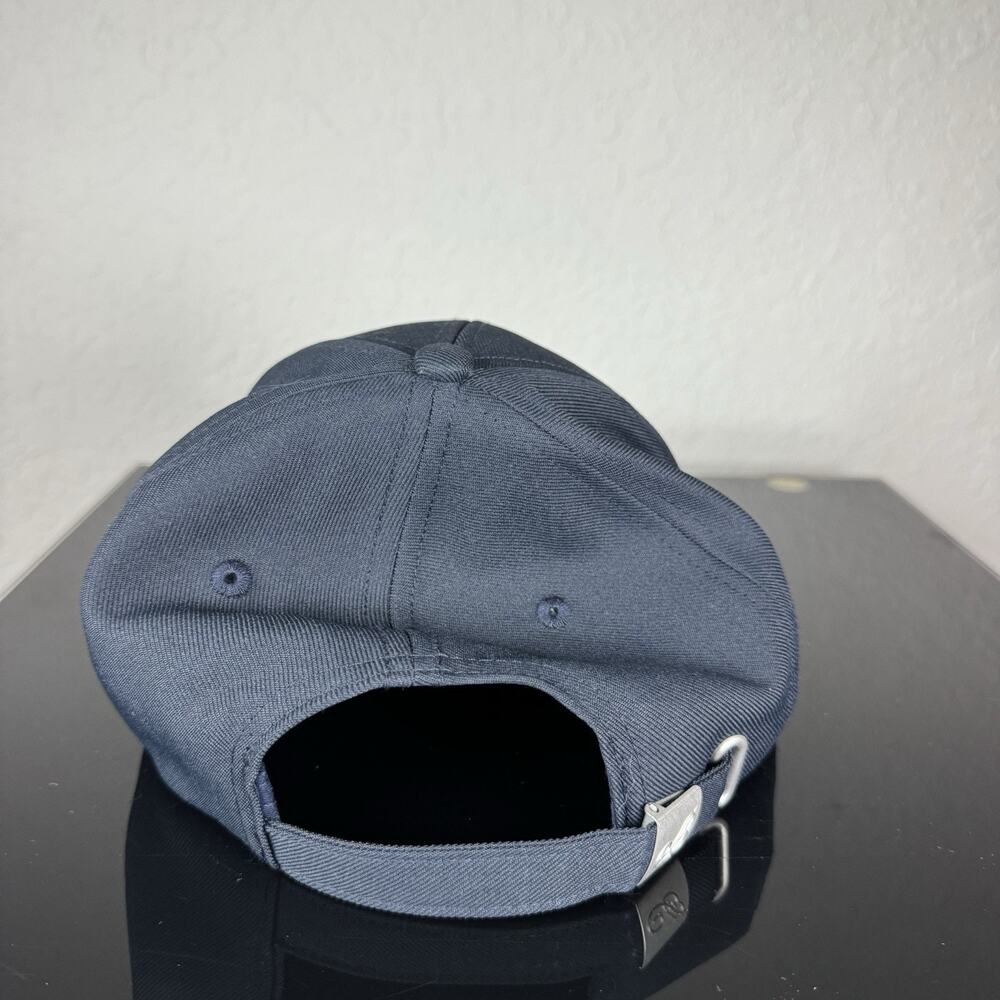Breguet Hat Cap Dark Navy Blue Mens Strapback Embroidered Quiet Luxury - Picture 10 of 13